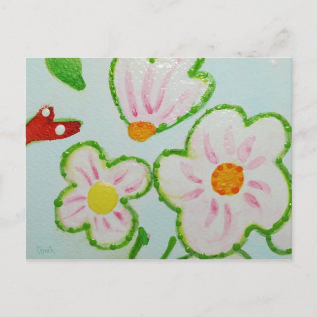 Pretty Posy postcard (Front)