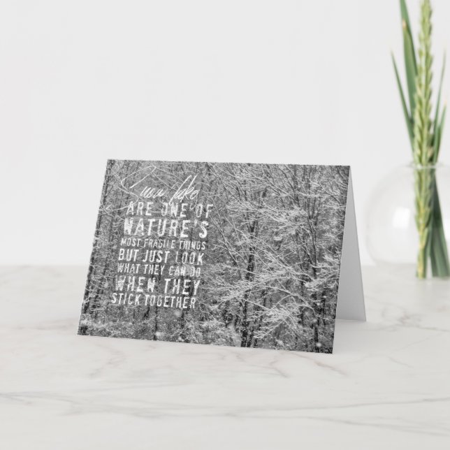 PRETTY POWDER Greeting Card (Front)