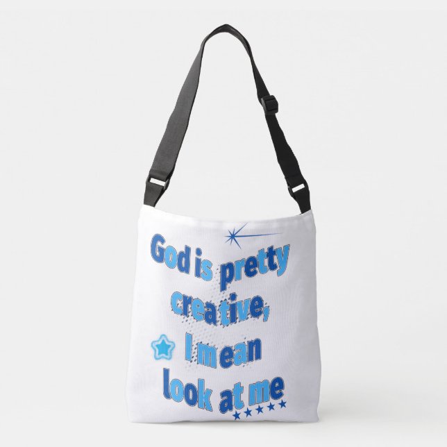 Pretty & Powerful Statement Tote Bag (Front)