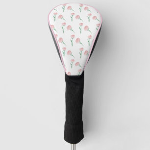 Pretty Preppy Peonies Ladies Golf Head Cover