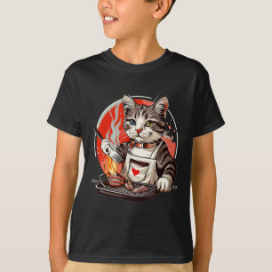 Pretty Presentation Of Bbq-loving Cat Outfit T-Shirt