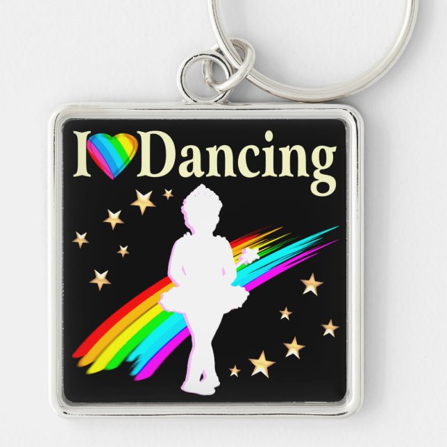 PRETTY PRIMA BALLERINA KEY RING (Front)