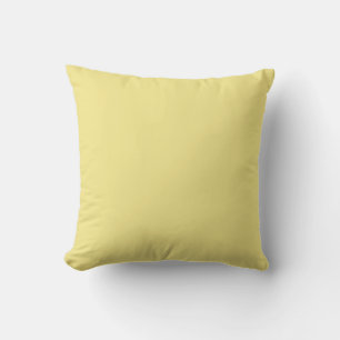 Pretty Primrose Yellow Solid Colour Cushion