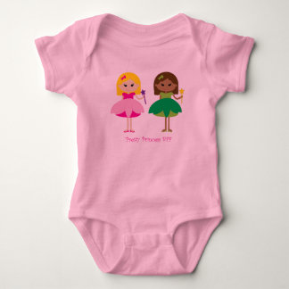 Pretty Princess BFF (Best Friends Forever) Baby Bodysuit