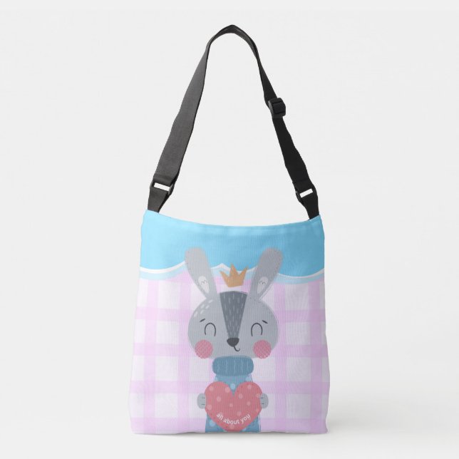 Pretty  Princess Bunny School- Bag - ALL ABOUT YOU (Front)
