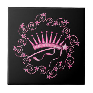 Pretty Princess Crown Tile