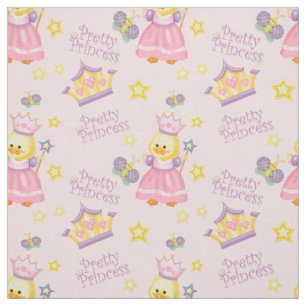 Pretty Princess Duckling Fabric