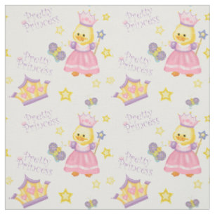 Pretty Princess Duckling Fabric