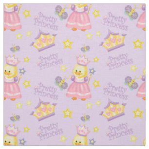 Pretty Princess Duckling Fabric