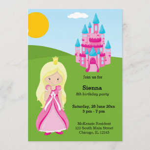 Pretty Princess Invitation