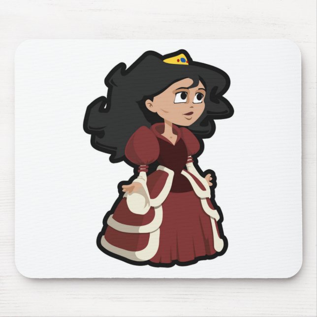 PRETTY PRINCESS MOUSE MAT (Front)