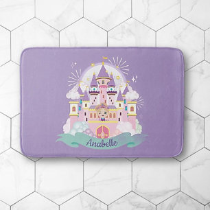Pretty Princess personalised soft bathmat