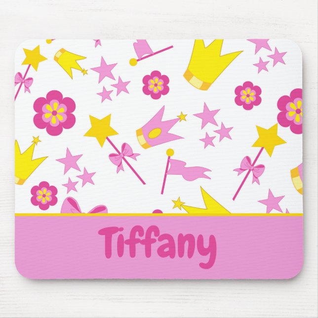 Pretty Princess Theme Mouse Mat (Front)
