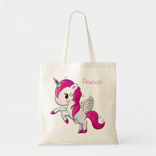 Pretty Princess Tote Bag (Front)