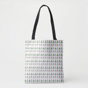 Pretty Prom Party Dress Vintage Fashion Gift Tote Bag
