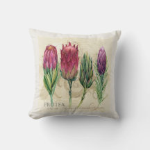 Pretty Protea Pillow