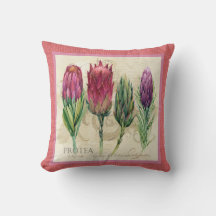 Pretty Protea Pillow