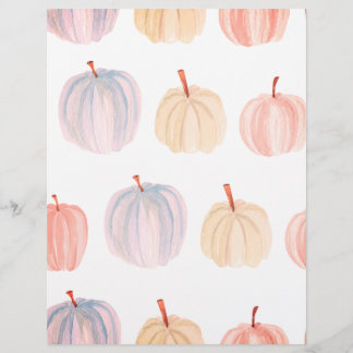 Pretty Pumpkin stationery Letterhead