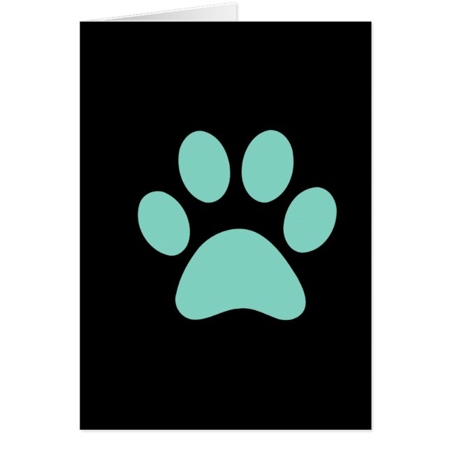 Pretty Puppy Paw Print (Front)