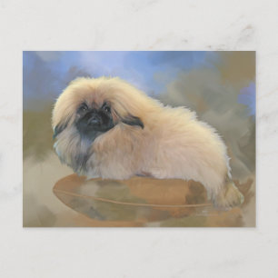 Pretty Puppy Postcard