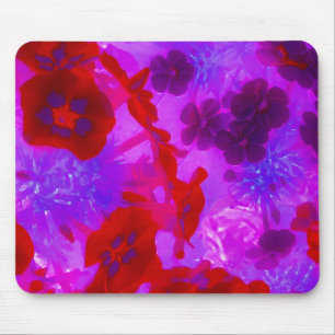 Pretty Purple and Red Garden Phlox Flowers Mouse Mat