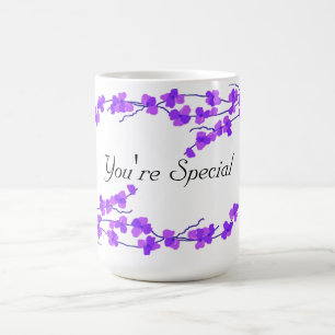 Pretty Purple Blossoms -  Your Special Coffee Mug