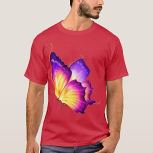 Pretty Purple Butterfly T-Shirt