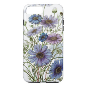 Pretty Purple Floral iPhone 8 Plus/7 Plus Case
