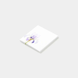 Pretty Purple Iris Post-it Notes