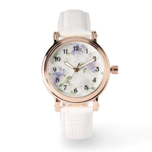 Pretty Purple Lavender Flowers Watch