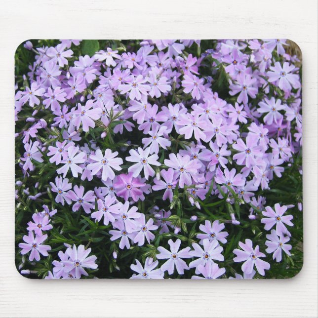 Pretty Purple Phlox Mouse Mat (Front)
