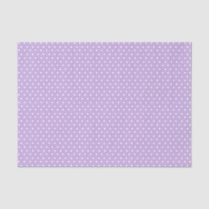 Pretty Purple Polkadot Gender Neutral  Tissue Paper