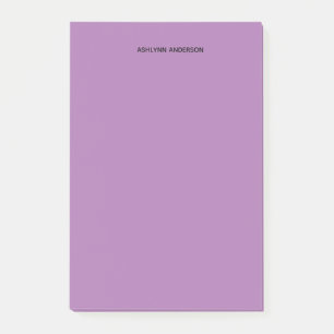 Pretty Purple Post-it Notes