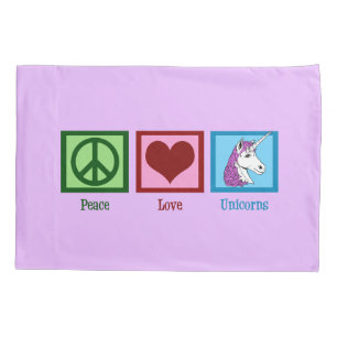 Pretty Purple Unicorn Pillowcase