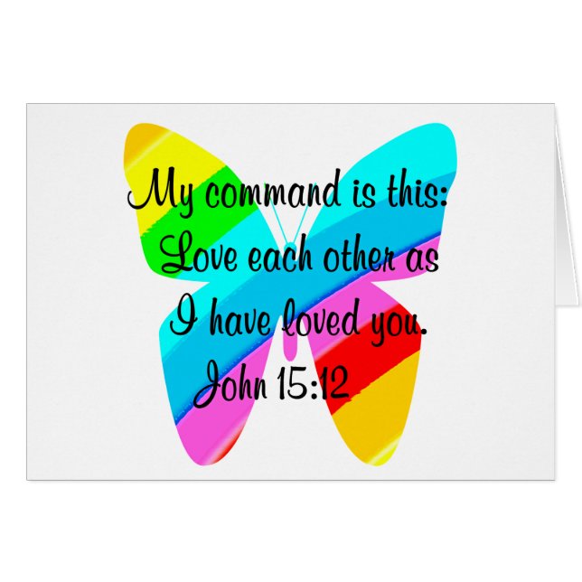 PRETTY RAINBOW BUTTERFLY (Front Horizontal)
