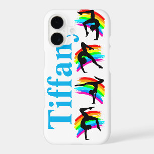 PRETTY RAINBOW CUSTOM GYMNASTICS IPHONE CASE