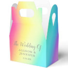 Pretty Rainbow Personalised LGBTQ Wedding
