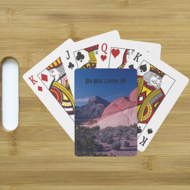 Pretty Red Rock Canyon Nevada Playing Cards (Creator Uploaded)