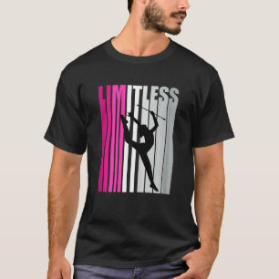 Pretty Rhythmic Gymnastics Squad Girl Kid Pink Lim T-Shirt