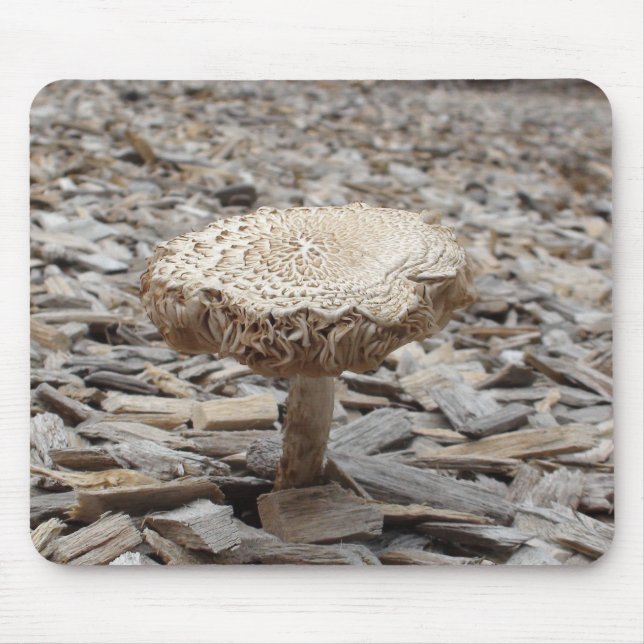 Pretty Rippled Mushroom Mouse Pad (Front)