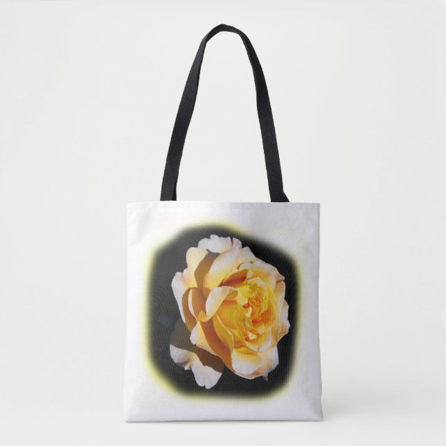 Pretty rose tote bag (Front)