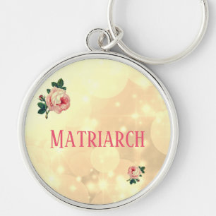 Pretty Roses Matriarch Mother Key Ring