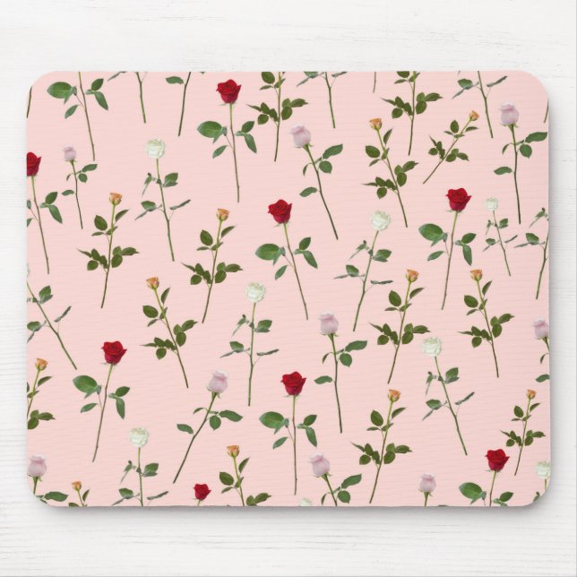 Pretty Roses Mouse Mat (Front)