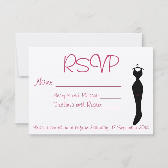 Pretty RSVP (Front)