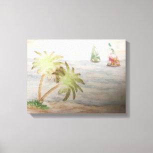 Pretty Sails Canvas Print