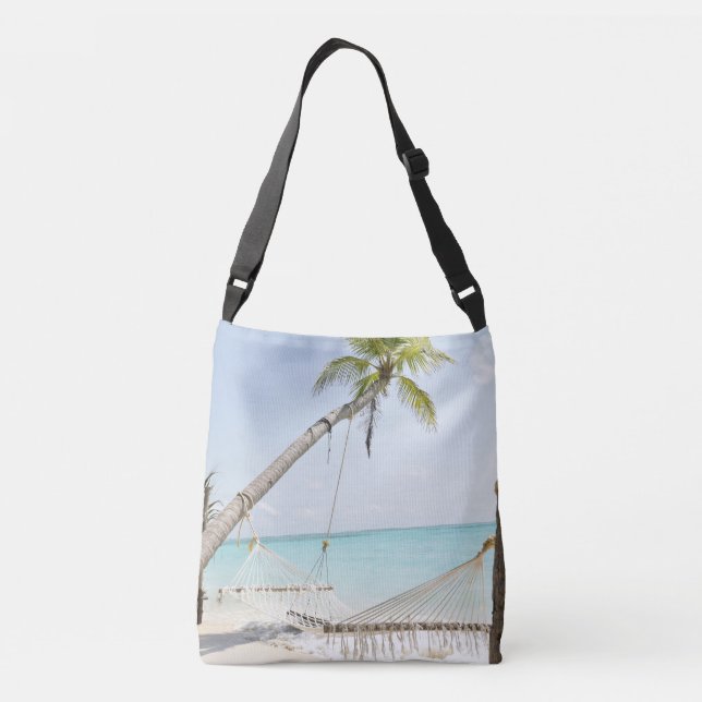 Pretty Sea Animals Crossbody Bag (Back)