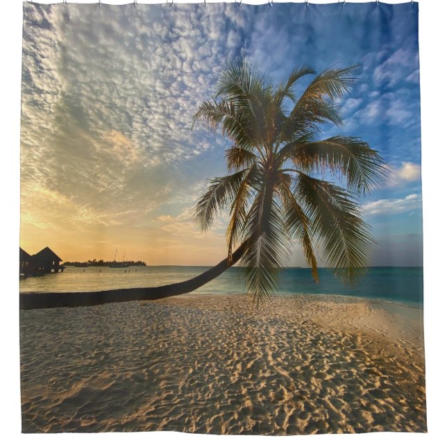 Pretty Sea Animals Shower Curtain (Front)