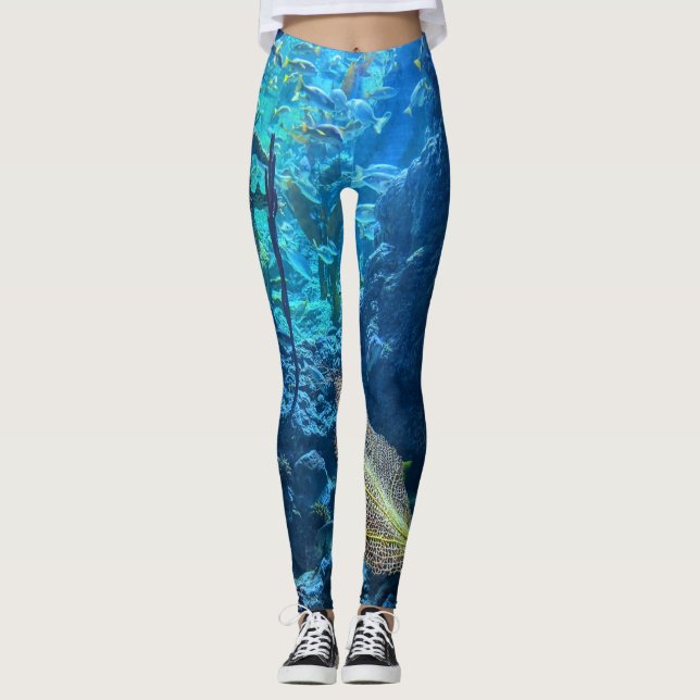 Pretty Sea Life Leggings (Front)