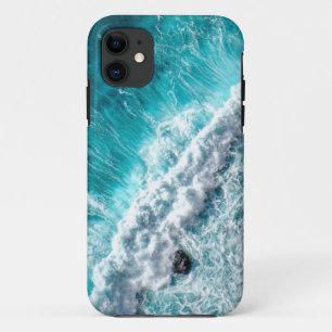 Pretty Sea Waves Best gift for nature lovers iPhone 11 Case