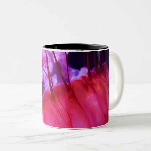 Pretty Seascape Two-Tone Coffee Mug (Front Right)